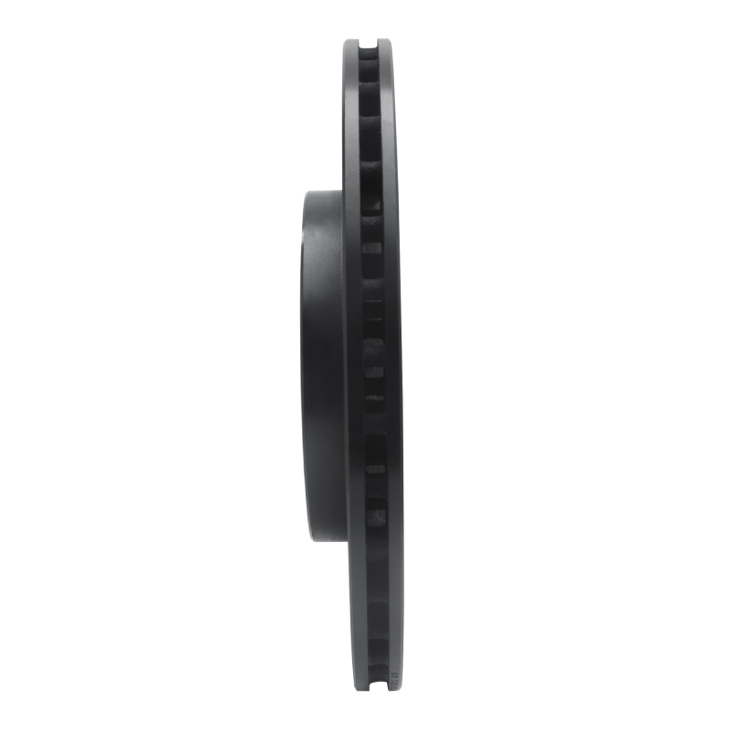 Land Rover Defender 110 Brake Rotor (1) - Rear Right - R1 Concepts - Drilled & Slotted - Black - `13-`25